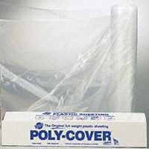 Warp's 4X8-C 4-Mil Polyethylene Sheeting, 8' x 100'