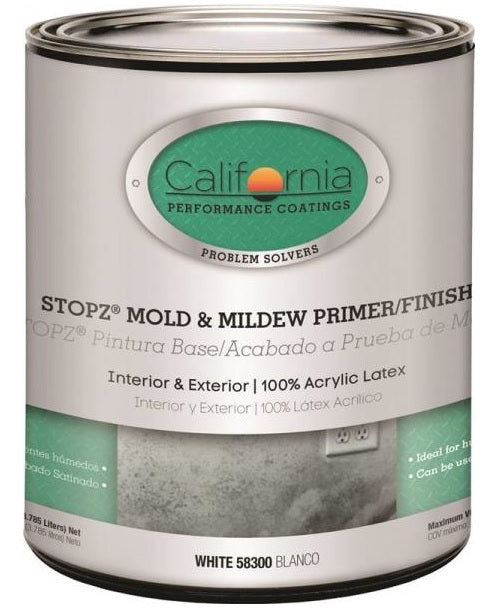 FixAll F58300-4 Stopz Mold & Mildew All-Purpose Primer, 1 Quart