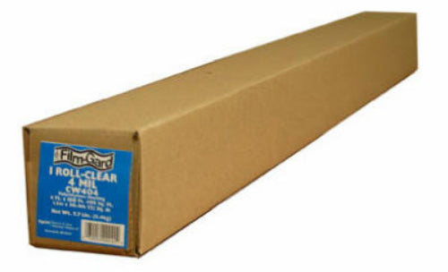 Film-Gard® 625922 Polyethylene Construction Sheeting, #CK410, 10' x 100', Clear