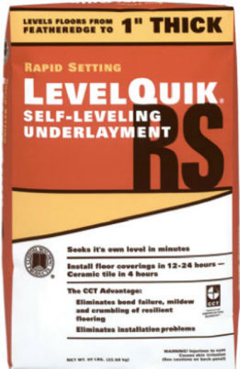 Custom® LQ50 LevelQuik® Rapid Setting Self-Leveling Underlayment, 50 Lb