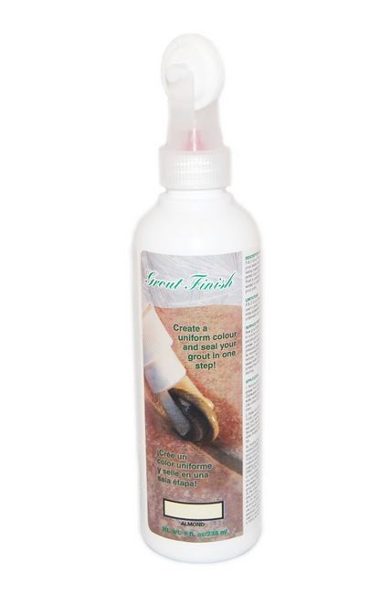 Grout Finish FRDGF02-ALMOND Ultimate Grout Sealer Kit For Wall & Floors, Almond