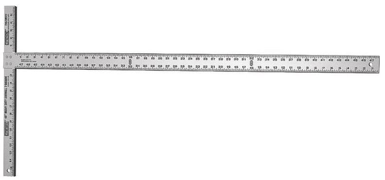 Empire 418-48 Professional Drywall T-Squares, 48", Aluminum