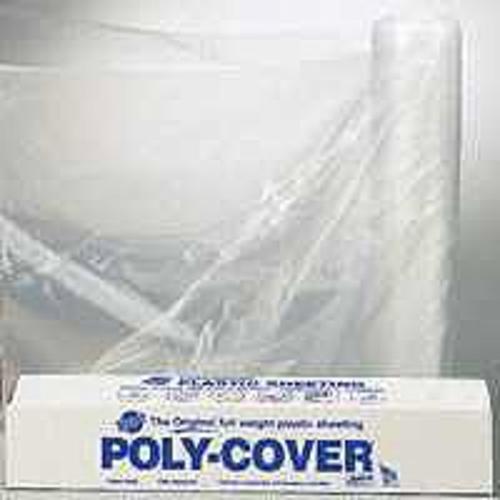 Warp's 1X9-C 1-Mil Polyethylene Sheeting, 9 x 400', Clear