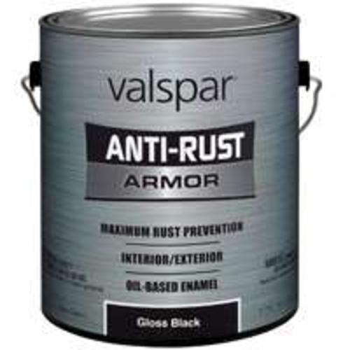 Valspar 044.0021824.007 Oil-Based Enamel, Gloss Black