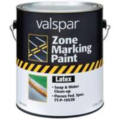 Valspar 024.0000138.007 Latex Zone Marking Paint, Red