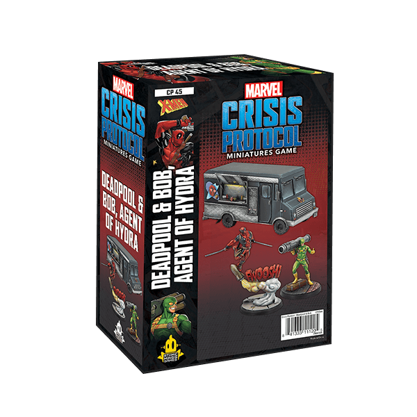 Atomic Mass Games - Marvel Crisis Protocol: Deadpool and Bob, Agent of Hydra Character Pack