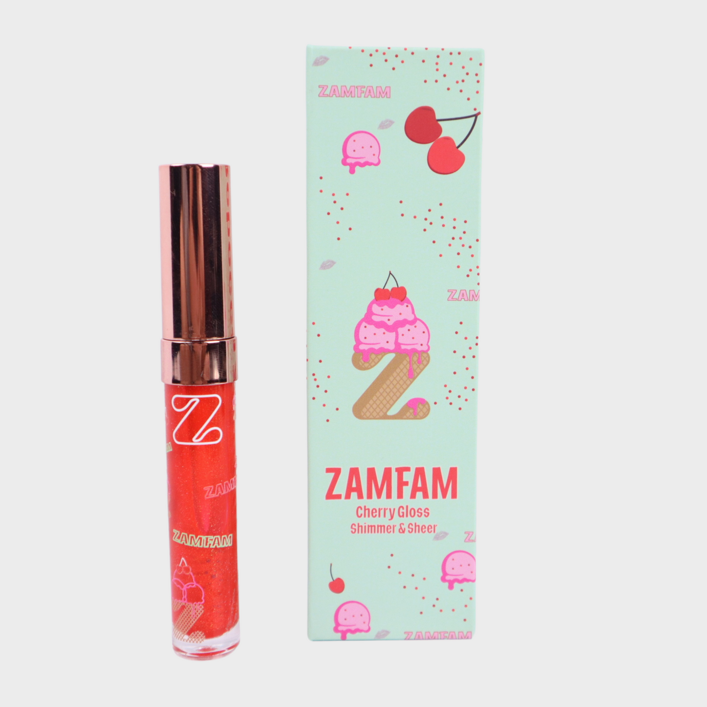 Zamfam Lip Gloss NEW FLAVORS | Rebecca Zamolo