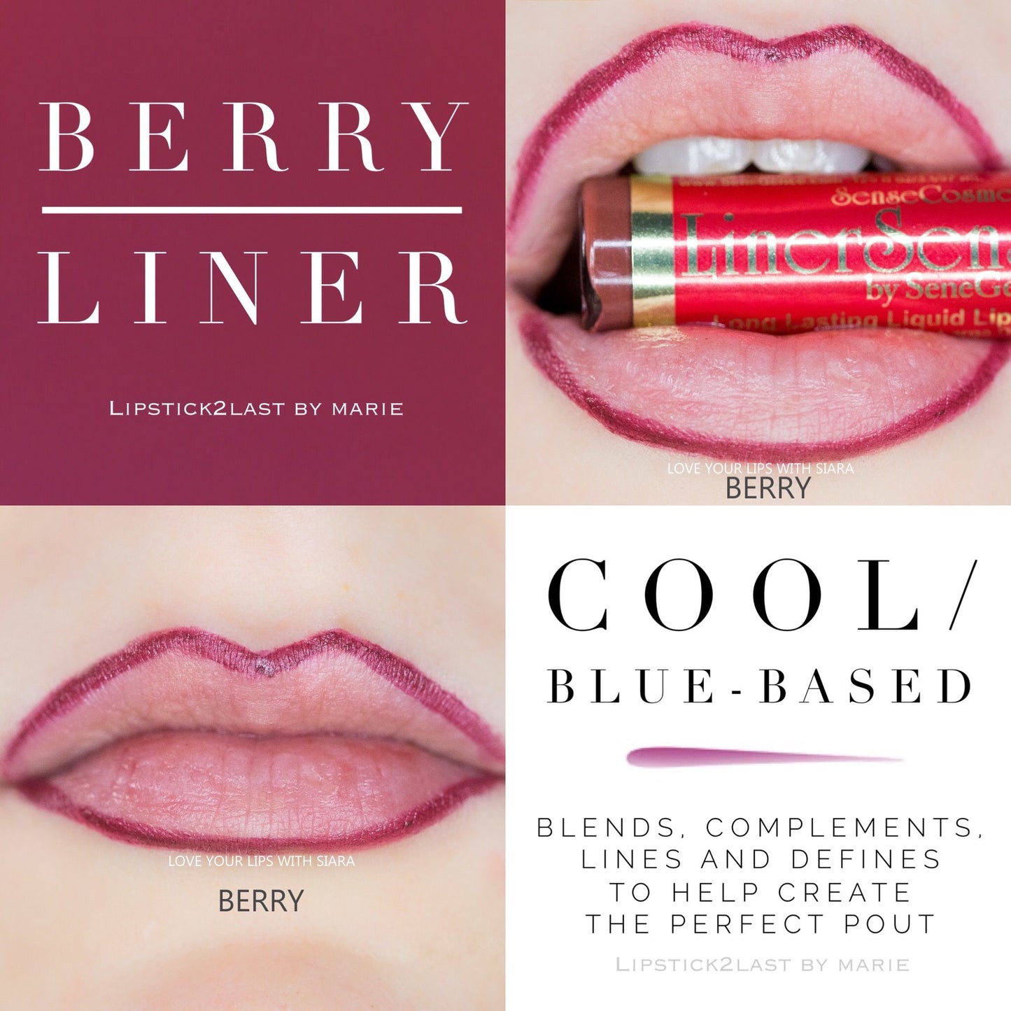 Liquid Lip Liner: Berry