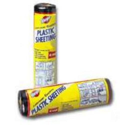 Warp's 4CH20-B Polyethylene Sheeting, 20' x 25', Black