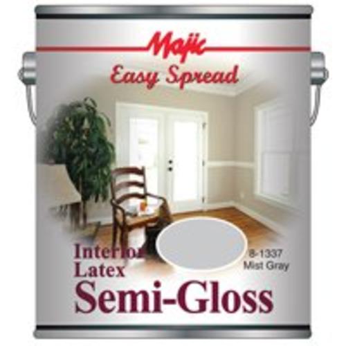 Majic 8-1337-1 Interior Latex Paint-Gallon, Mist Gray