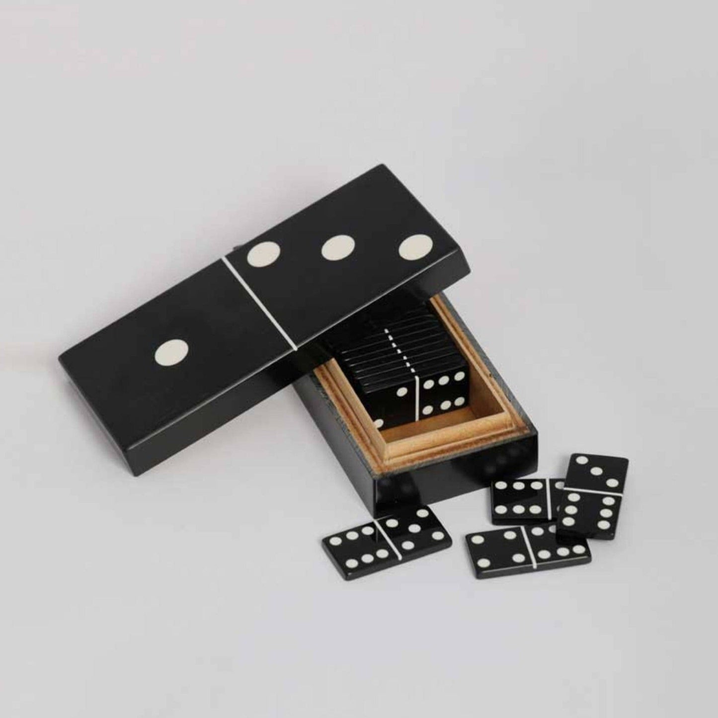 Domino Game, Resin Set of 28 Tiles