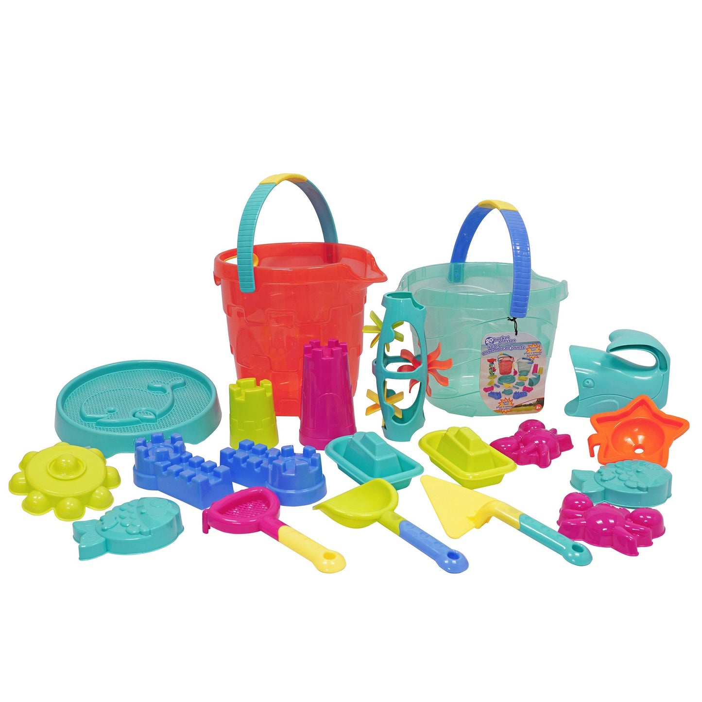 2-Bucket Playset - 20-pieces