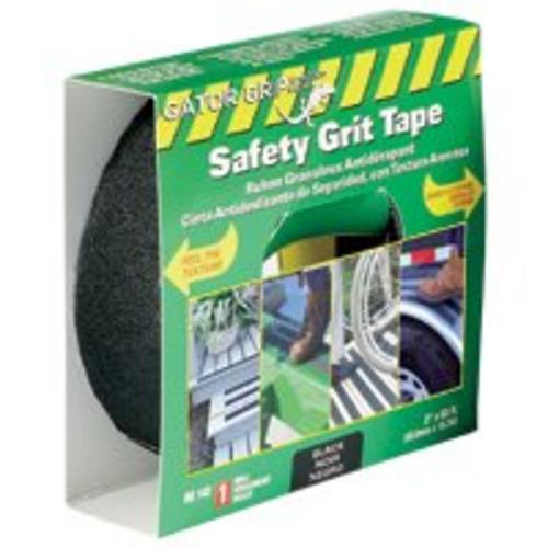 Gatorgrit RE142 Safety Grit Tape, Black, 2" x 60'