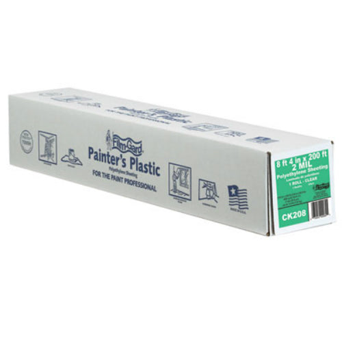 Film-Gard® 625809 Painter's Plastic Construction Sheeting, 8' 4" x 200', Clear