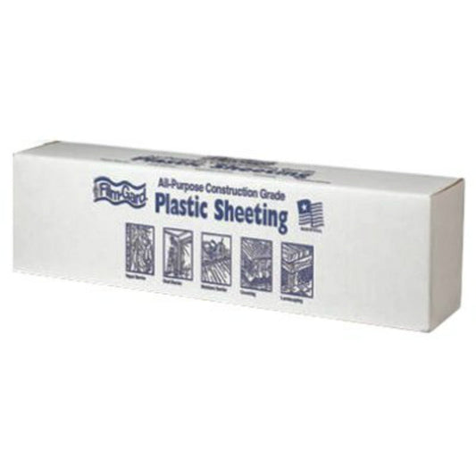 Film-Gard® 626054 Polyethylene Construction Sheeting, Black, 6 Mil, 16' x 100'