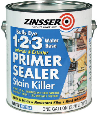 Zinsser 2011 Bulls-Eye 1-2-3 Primer Sealer/Stain Killer, 1-Gallon