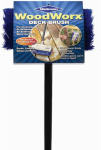 Wolman 14506 Woodworx Deck Brush with 5' Metal Handle, 10"