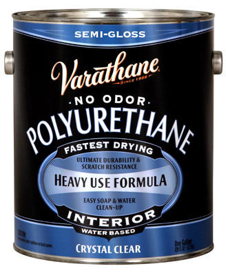 Varathane 200131 Water-Based Polyurethane, Crystal Clear, 1 Gallon