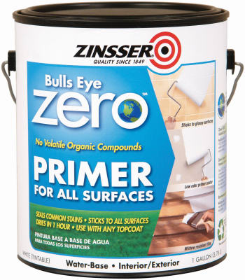Zinsser Bullseye Zero Interior & Exterior Primer/Sealer, 1-Gallon
