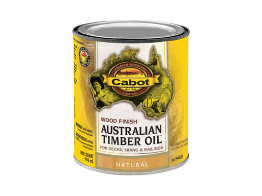 Cabot® 19400-005 Australian Timber Oil, 1 Qt