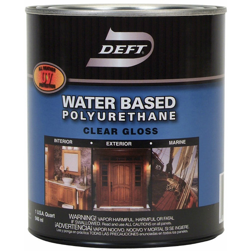 Deft DFT257/04 Waterborne Wood Finish, 1 Quart