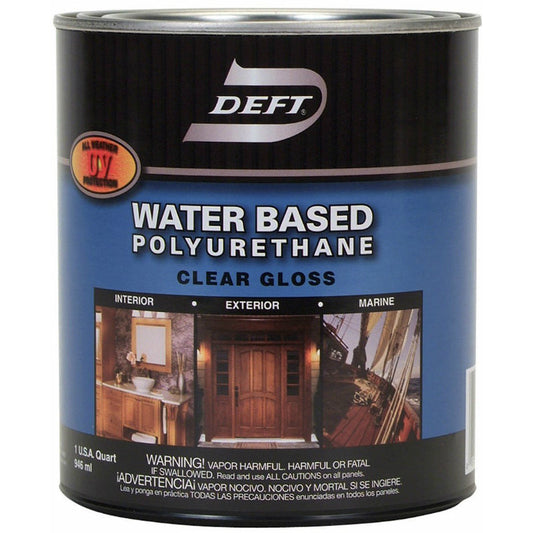 Deft DFT257/04 Waterborne Wood Finish, 1 Quart