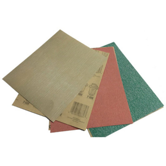 Gator® 4414 Premium Ceramic Sandpaper, Medium 120-Grit, 9" x 11", 25-Pack