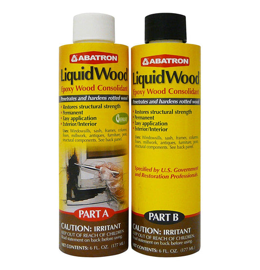 Abatron LWAB6OR Liquid Wood Kit, 12 Oz