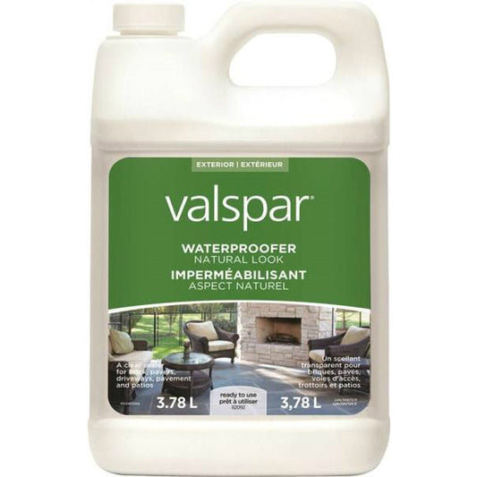 Valspar 82092C Natural Look Waterproofer, 3.78 Litres