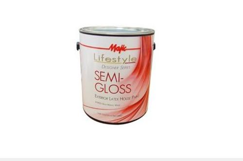 Majic Lifestyle Designer Series 8-1850-1 Semi Gloss Exterior Latex House Paint, White