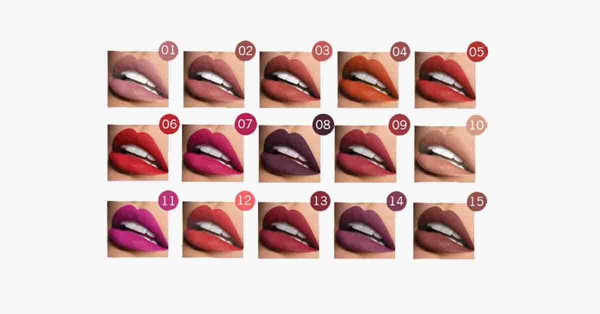 Waterproof Matte Liquid Lip Tint Lipstick