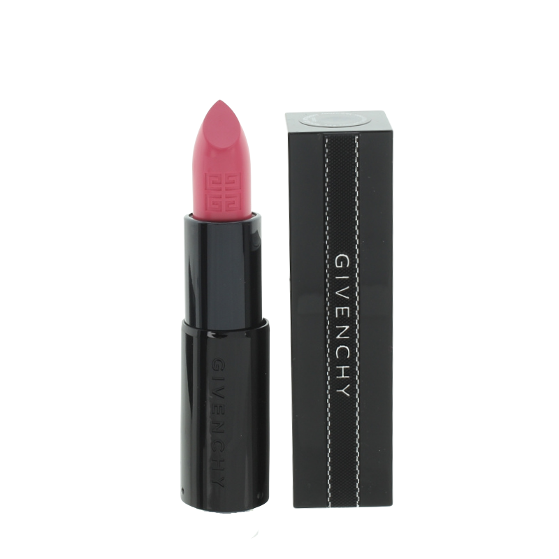 Givenchy Rouge Interdit Satin Pink Lipstick 21 Rose Neon