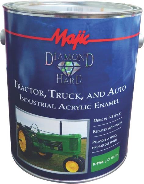 Majic Diamond Hard 8-4966-1 Industrial Acrylic Enamel Paint, JD Green