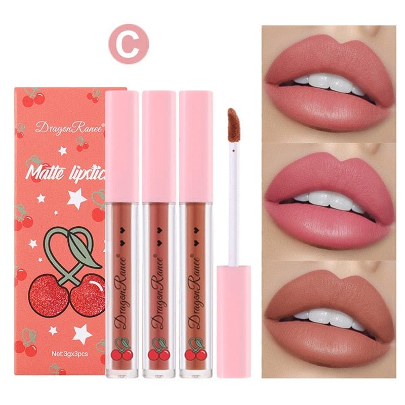6 Pieces Lip Gloss Stain Long Lasting Liquid Lipstick Fashion Makeup
