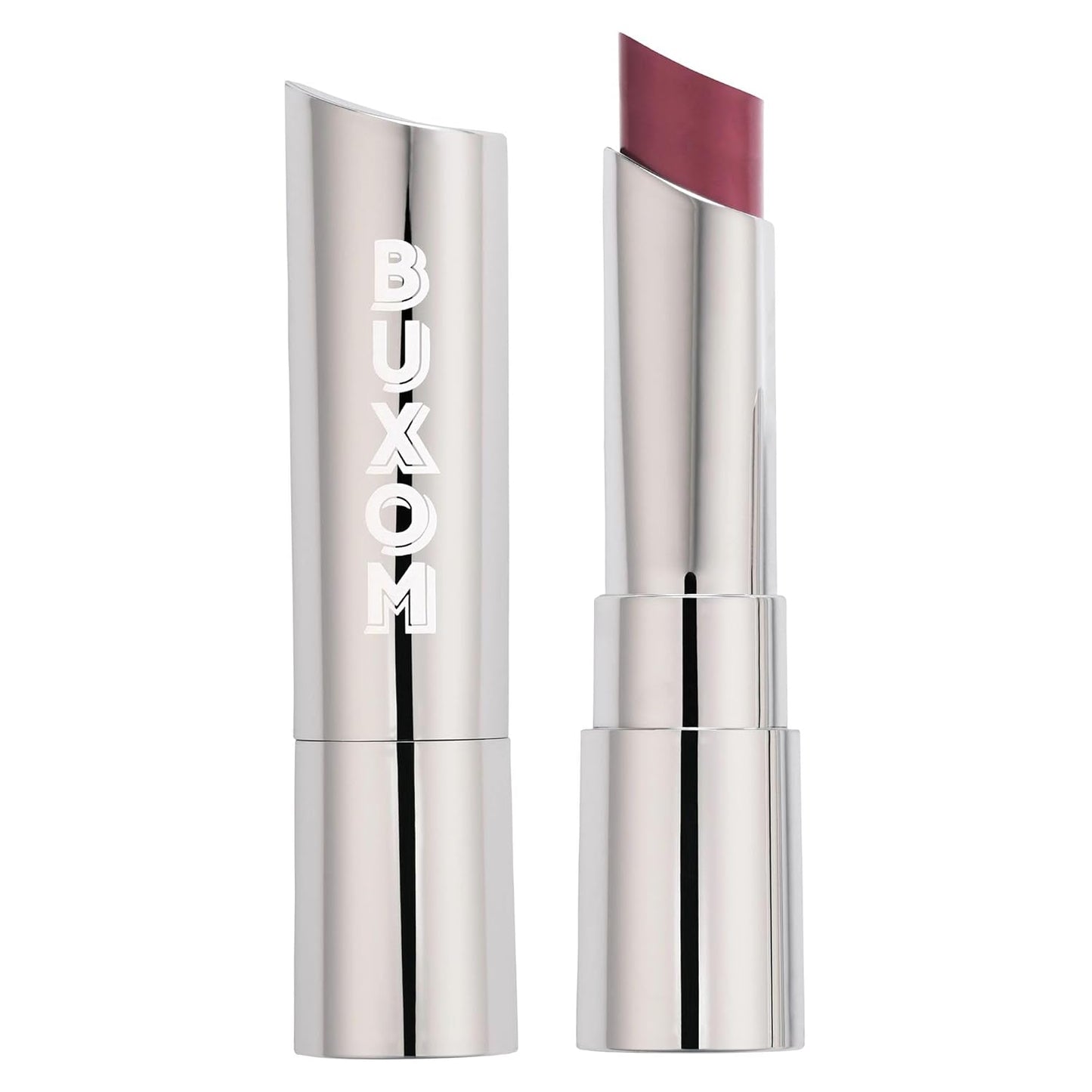 Buxom Full-On Plumping Satin Lipstick, Formulated with Hyaluronic Acid & Sunflower Wax, Moisturizing Creamy Lipstick, Satin Finish, Weightless