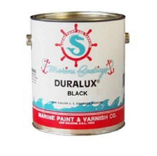 Duralux M722-1 Marine Paint, 1 Gallon, Black