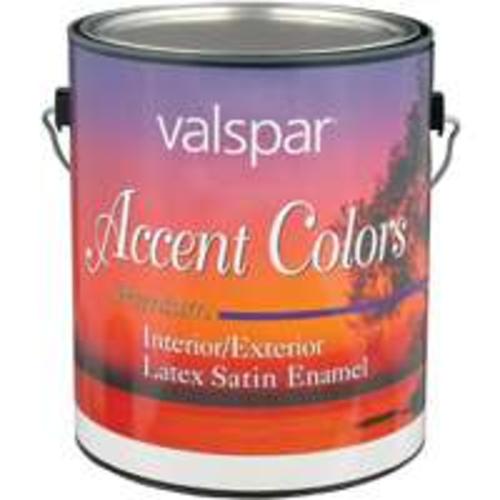Valspar 044.0003053.007 Satin Latex Enamel Paint, Blue Base