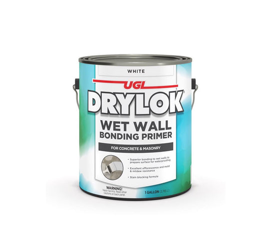 Drylock 25513 Bonding Primer, White, 1 Gallon