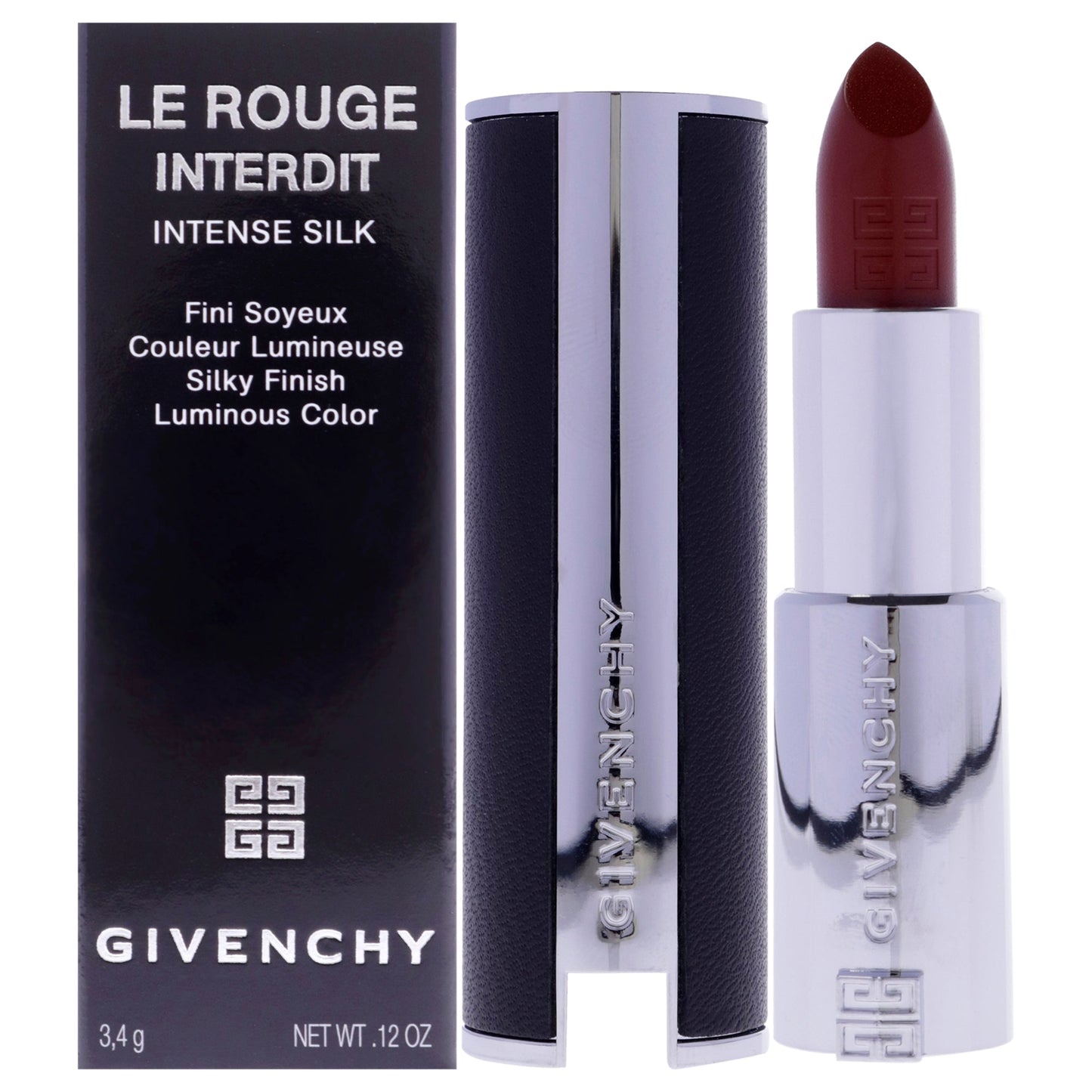 Le Rouge Interdit Intense Silk Lipstick - N319 Rouge Santal by Givenchy for Women - 0.11 oz Lipstick