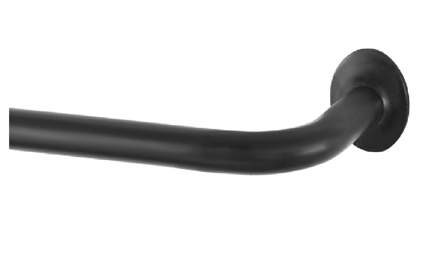 Kenney SN79231V1 Sun Zero Room Darkening Curtain Rod, Black, 48 Inch x 86 Inch