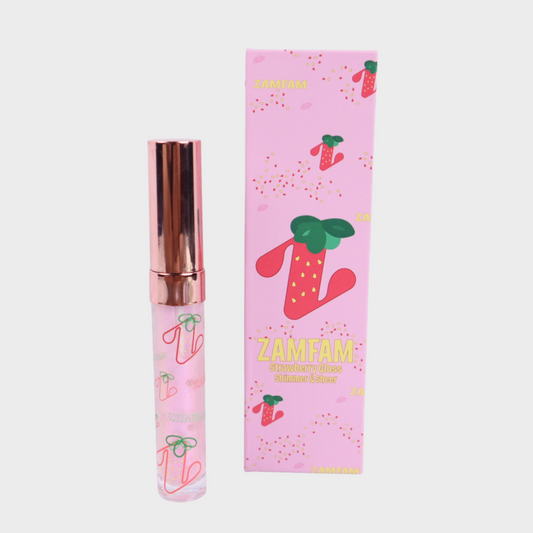 Zamfam Lip Gloss NEW FLAVORS | Rebecca Zamolo