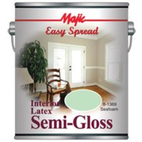 Majic 8-1369-1 Interior Latex Paint - Gallon,Seafoam