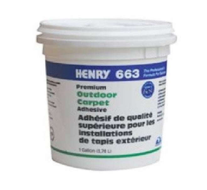 Henry 12374 663	Premium Outdoor Carpet Adhesive, 3.78 L