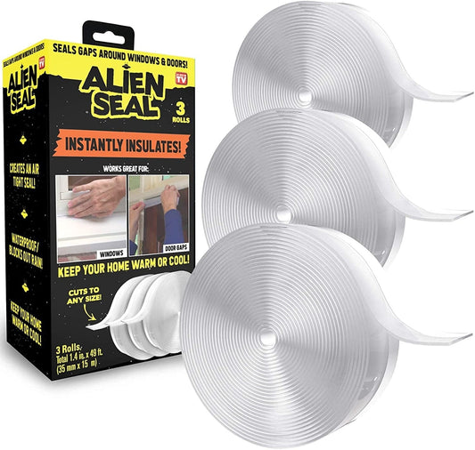 Alien Seal 7688 As Seen On TV Sealing Tape, Clear