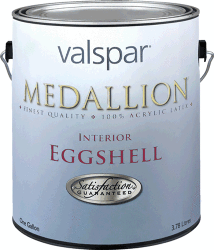 Valspar 027.0004405.007 Medallion Interior Acrylic Latex Eggshell Clear Base