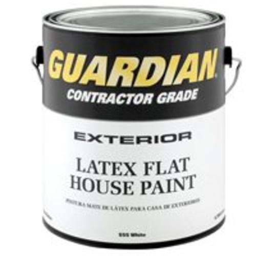 Valspar 044.0000555.007 Guardian Exterior Latex Paint, White, Gallon
