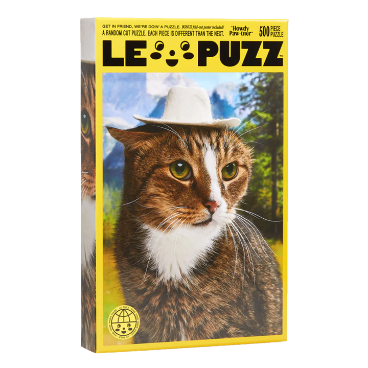 Le Puzz | Howdy Paw-tner 500pcs Jigsaw Puzzle