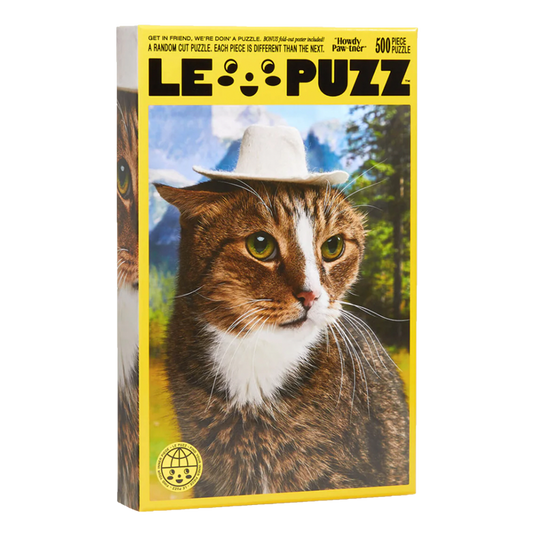 Le Puzz | Howdy Paw-tner 500pcs Jigsaw Puzzle