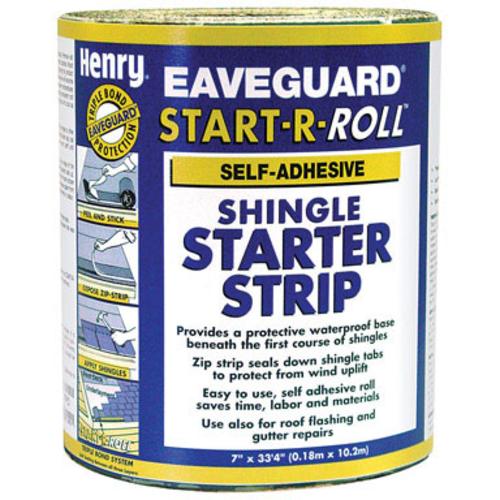 Henry HE351AA936 Eaveguard Start-A-Roll Shingle Starter Strip, 7.5" x 33.3'