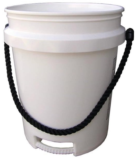 Encore Plastics 500441 Paint Pail With Rope Handle, 5 Gallon